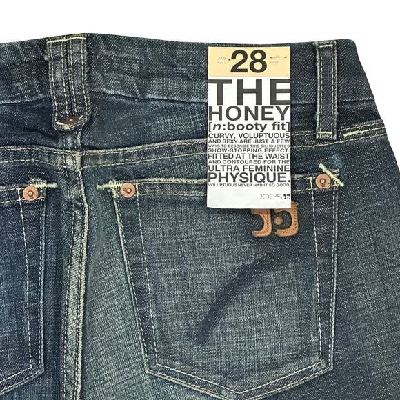 Joe's Jeans The Honey Curvy Booty Fit Cropped Jeans Size 28 NWT $198 - Picture 6 of 8